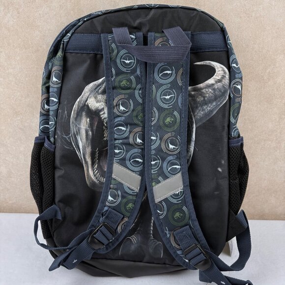 Jurassic World Kids Dinosaur Backpack 17'' Shoulder Strap Water Resistance NWT - Picture 4 of 7